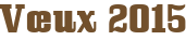 Vœux 2015